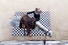 PRE ORDER Portable Stall Mat Checkered Design 5x10