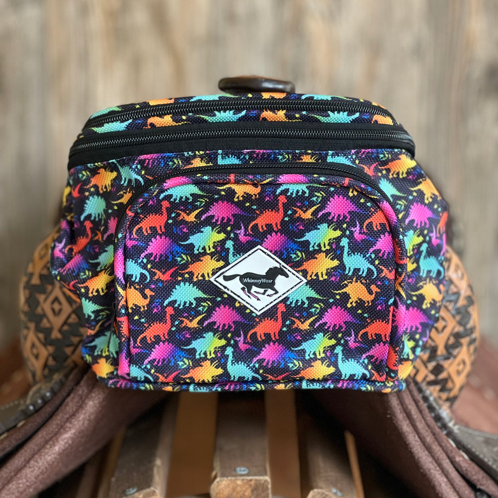 Neon Dinos Pommel Pack – Saddle Pommel Bag | WhinneyWear