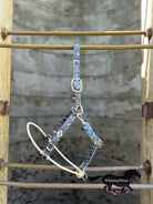 Tooled Leather/Lariat Nose Halter (JR HSRF)