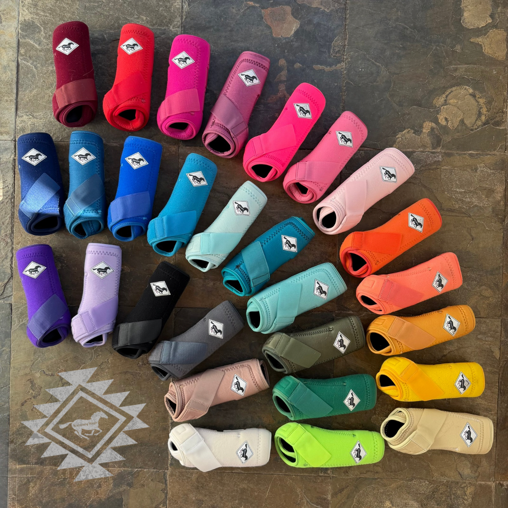 WhinneyWear Solid Protective Sport Boots – Custom Colors