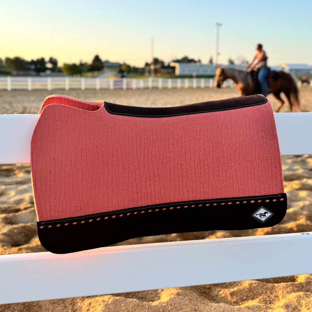 Design Your Own WhinneyWear Wool Saddle Pad with Buckstitch – Custom Western Pad