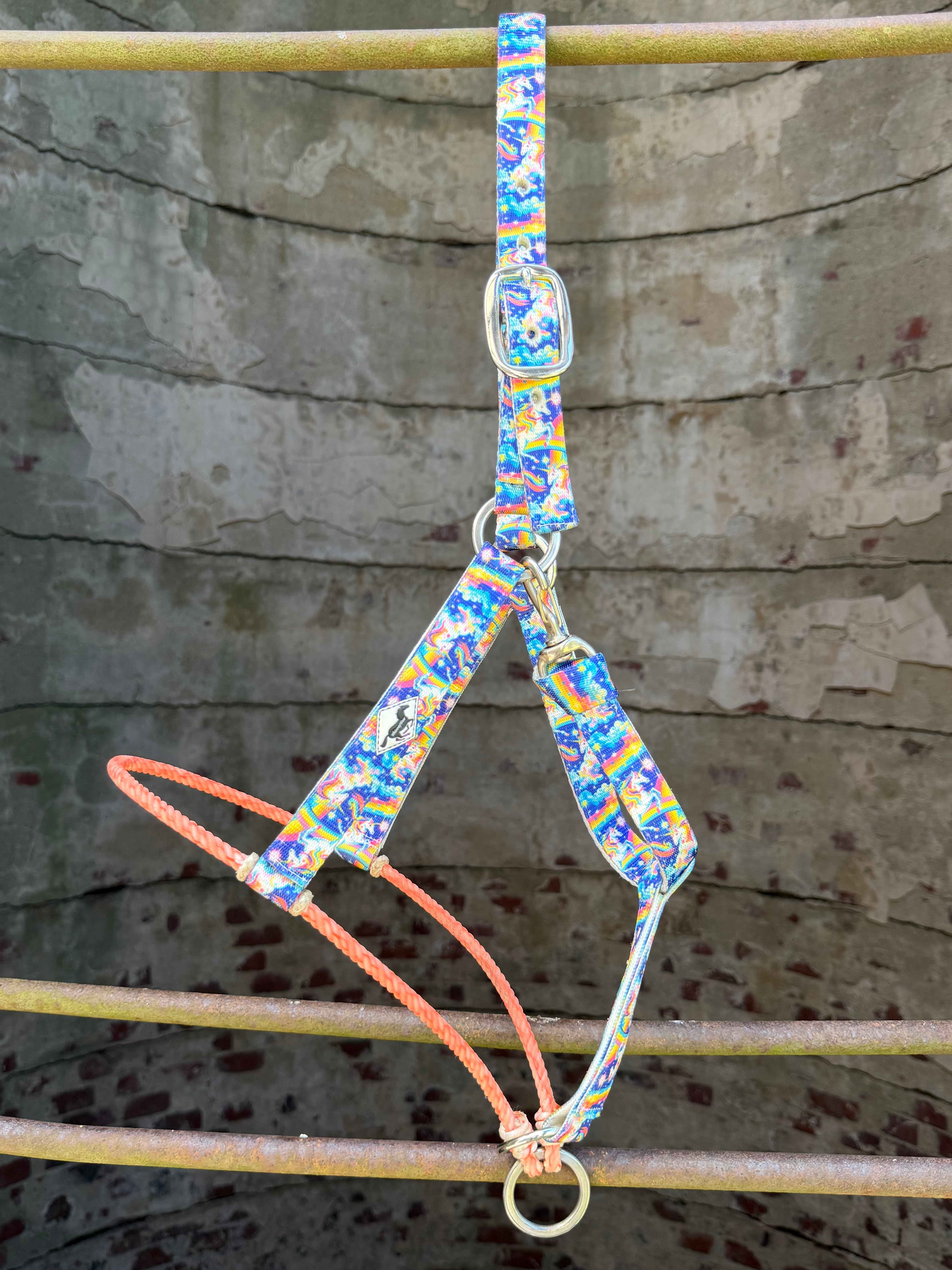 Celestial Unicorn/Lariat Nose Halter