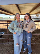 DS TAN Lomita Longhorn Pullover