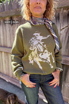 DS OLIVE Wild & Western Sweater