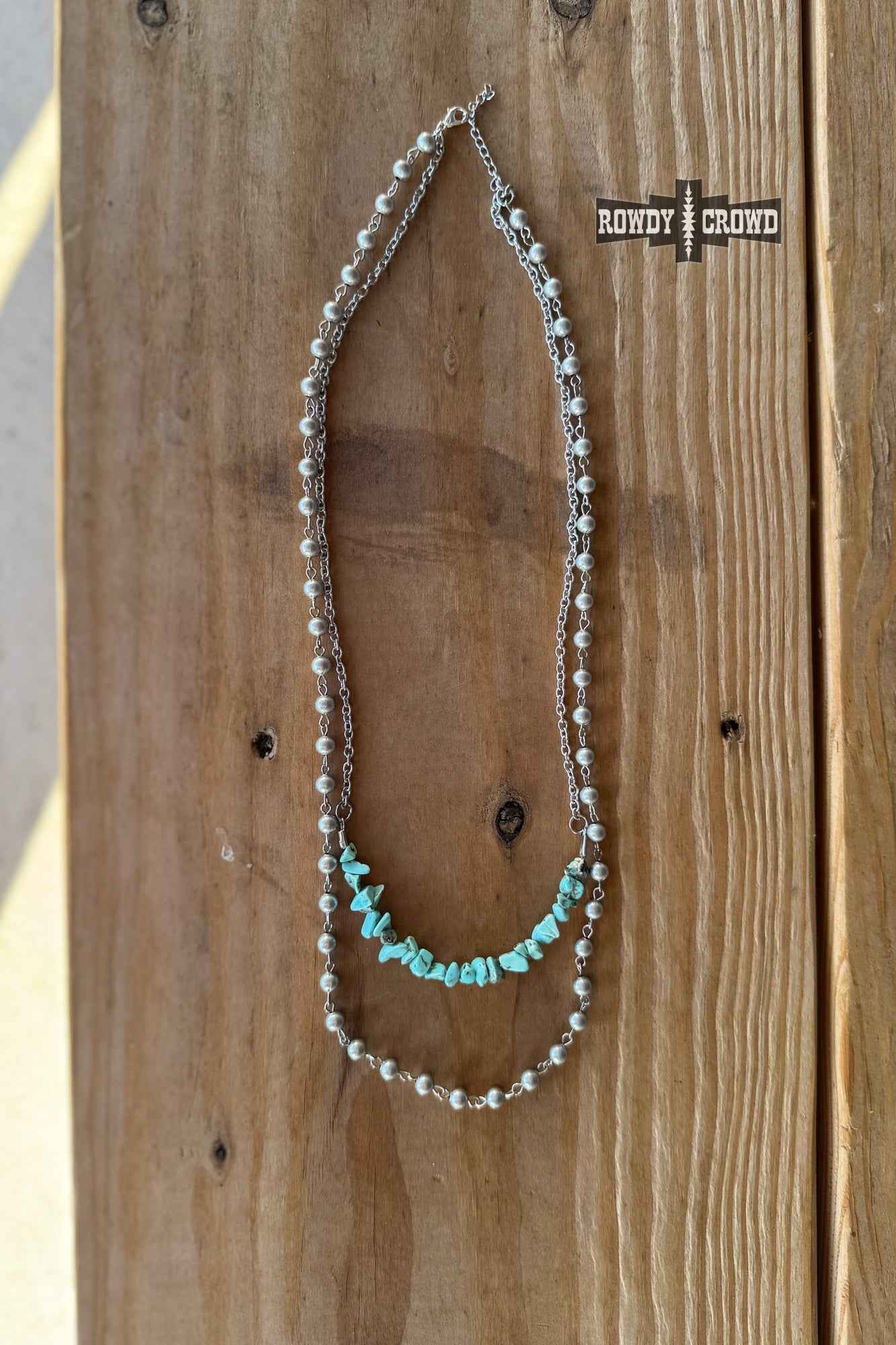 DS Turquoise Pearl Necklace