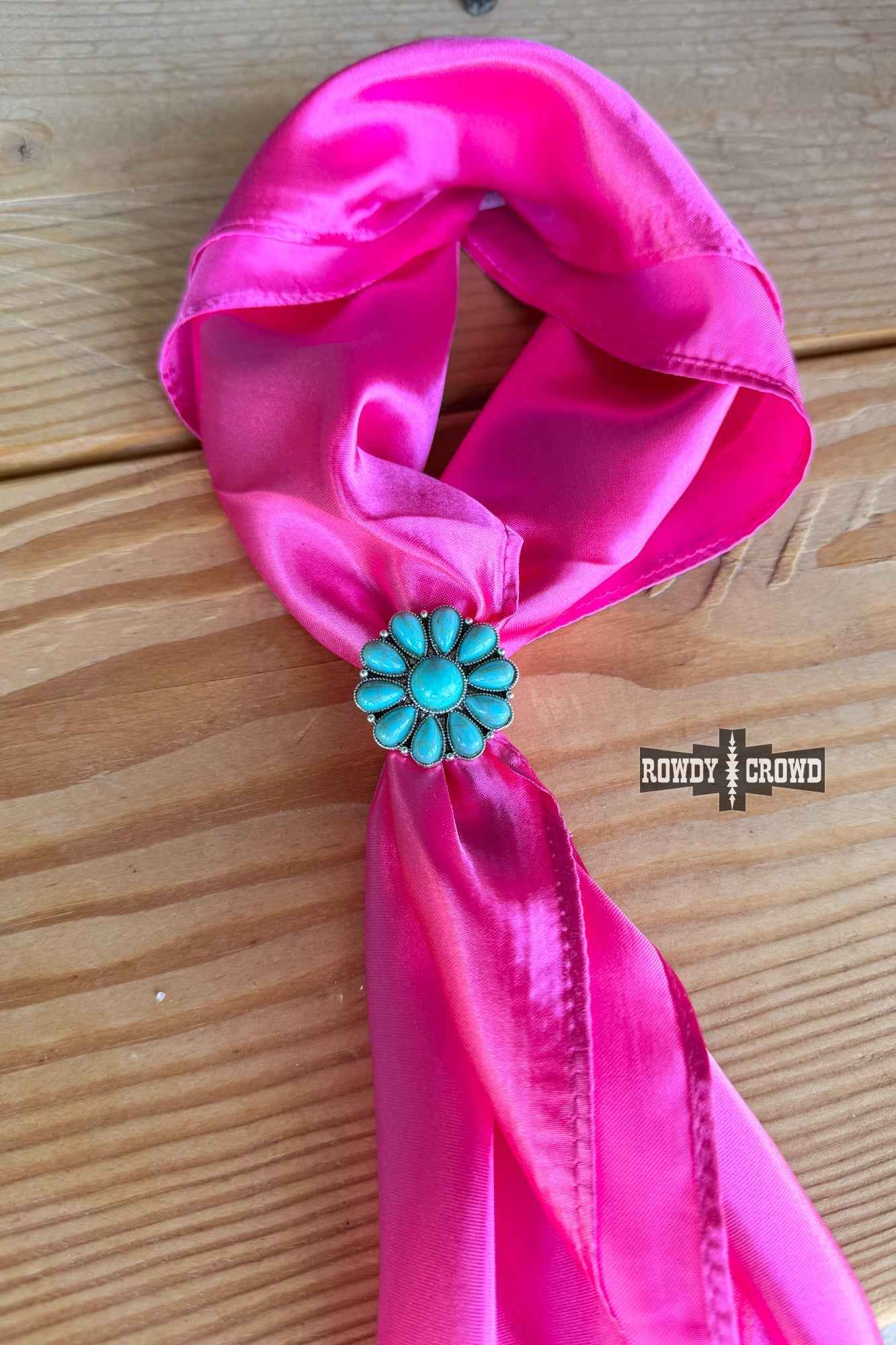 DS Concho Spice Scarf Slide/ Ring
