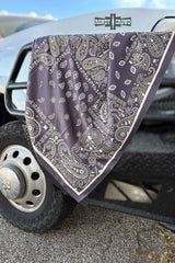 DS CHARCOAL Paisley Creek Wild Rag