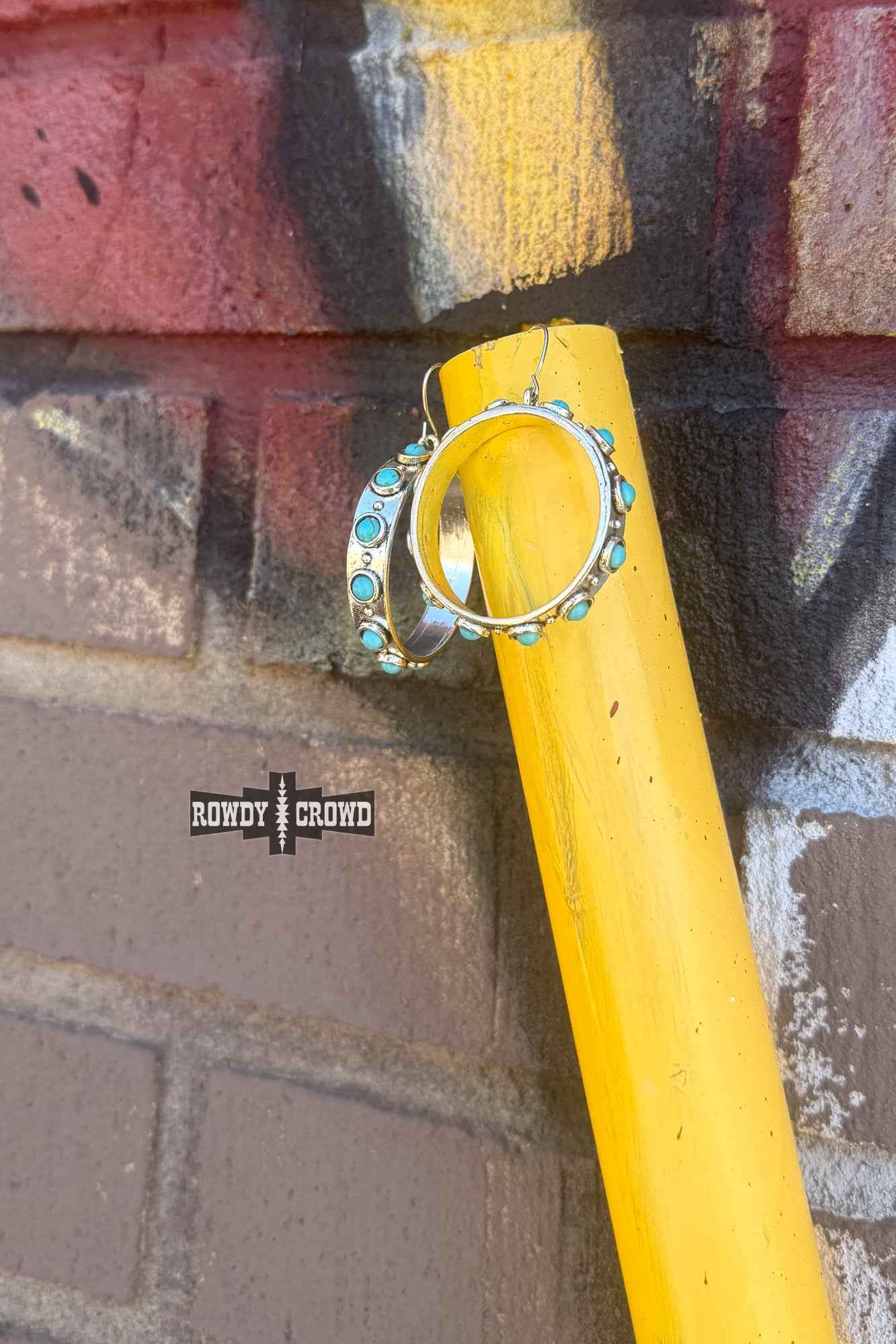 DS Montana Turquoise Hoops