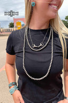 DS Buckaroo Pearl Necklace