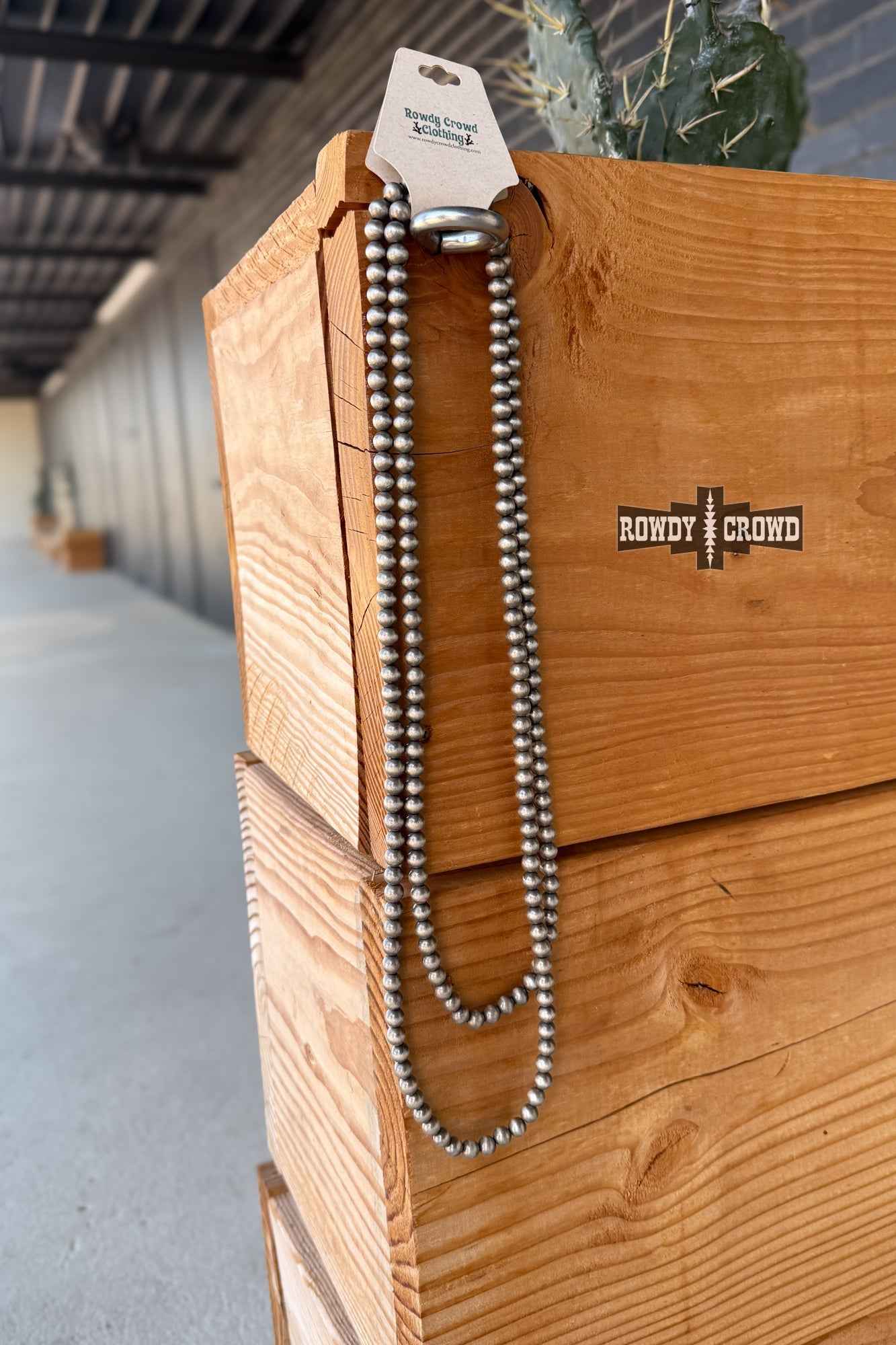 DS Buckaroo Pearl Necklace