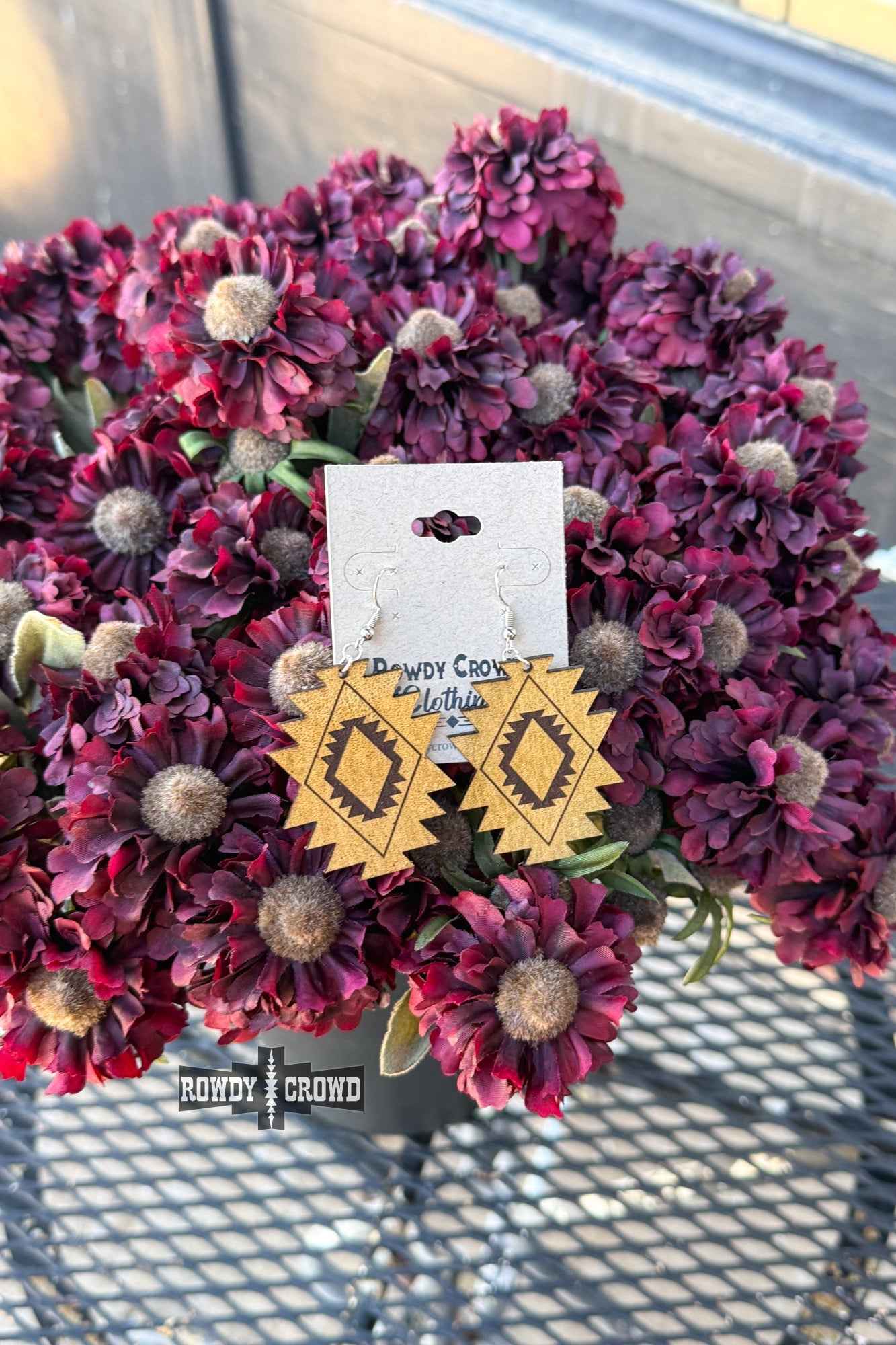 DS Aztec Cowgirl Earrings