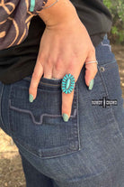 DS Colorado Concho Scarf Slide/ Ring
