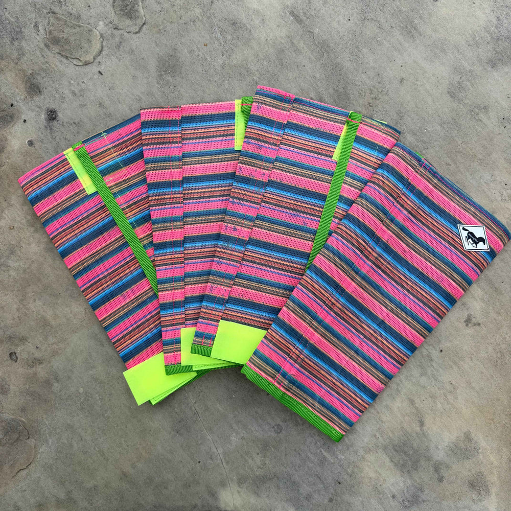 Buzz Off Fly Boots: Neon Vaquero
