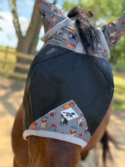 Meowdy | Buzz Off Horse Size Fly Mask | WhinneyWear