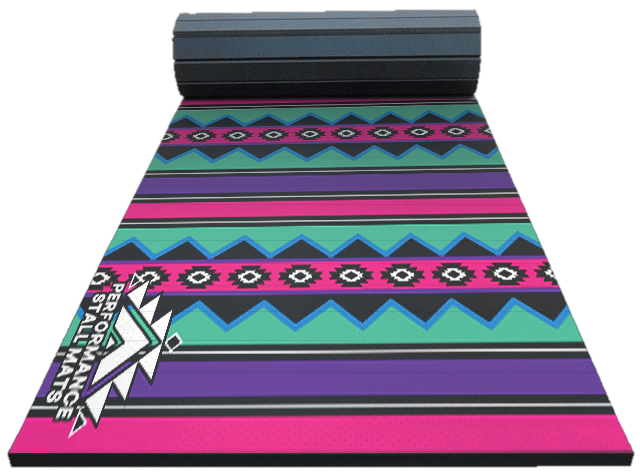 Portable Stall Mat Rodeo Retro-5x10