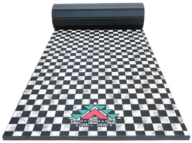 PRE ORDER Portable Stall Mat Checkered Design 5x10