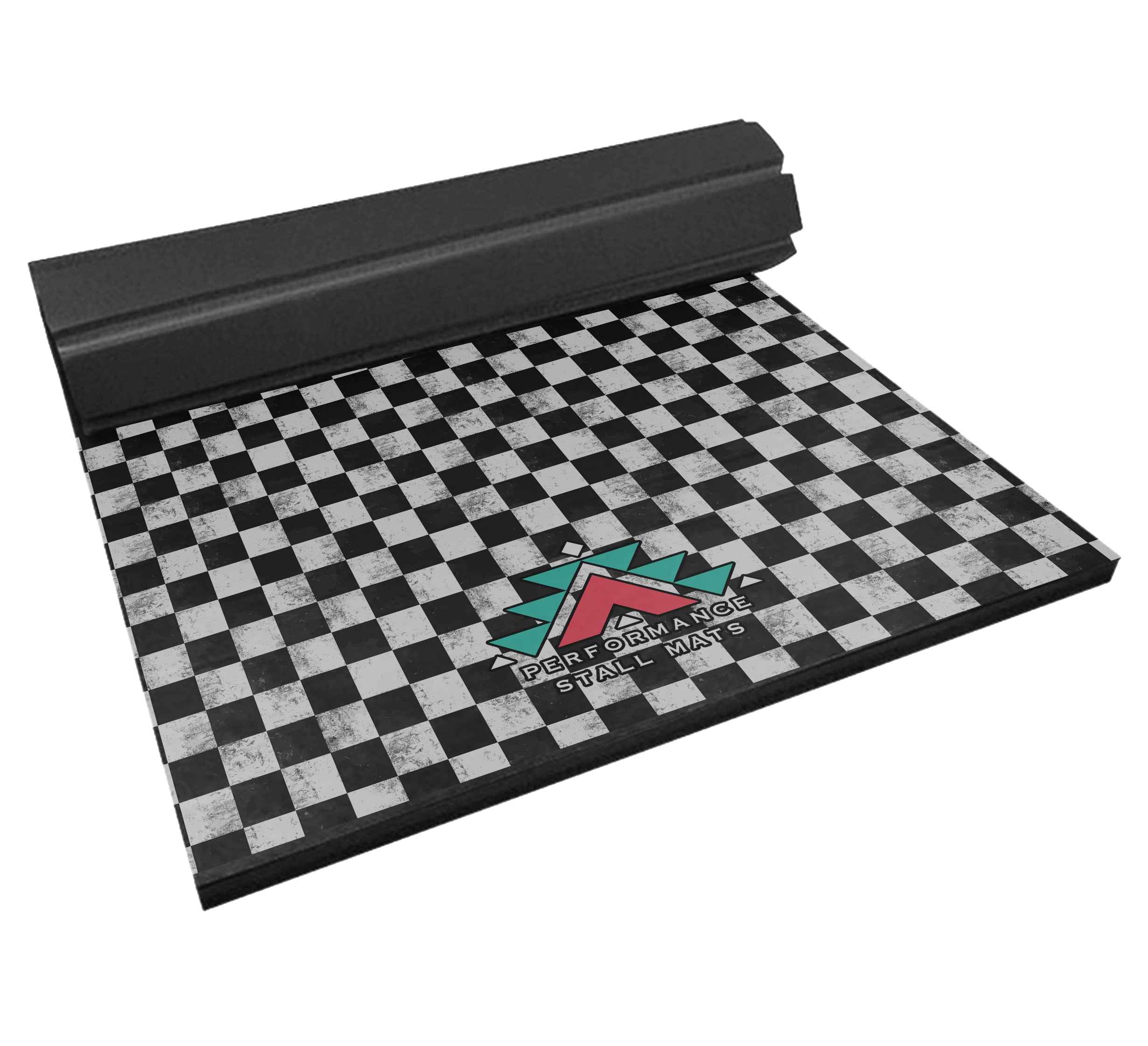 PRE ORDER Portable Stall Mat Checkered Design 5x10
