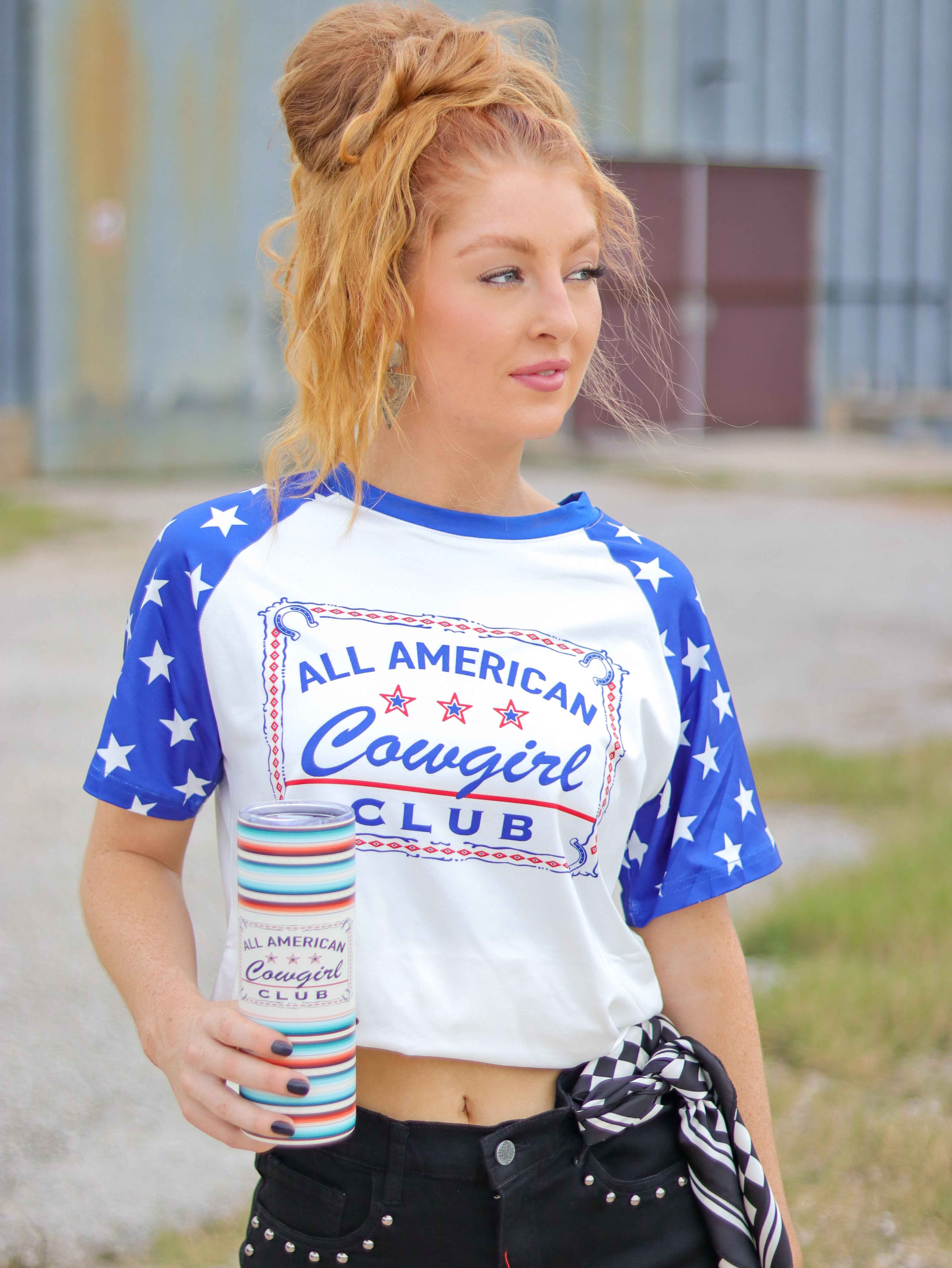 DS All American Cowgirl Tee