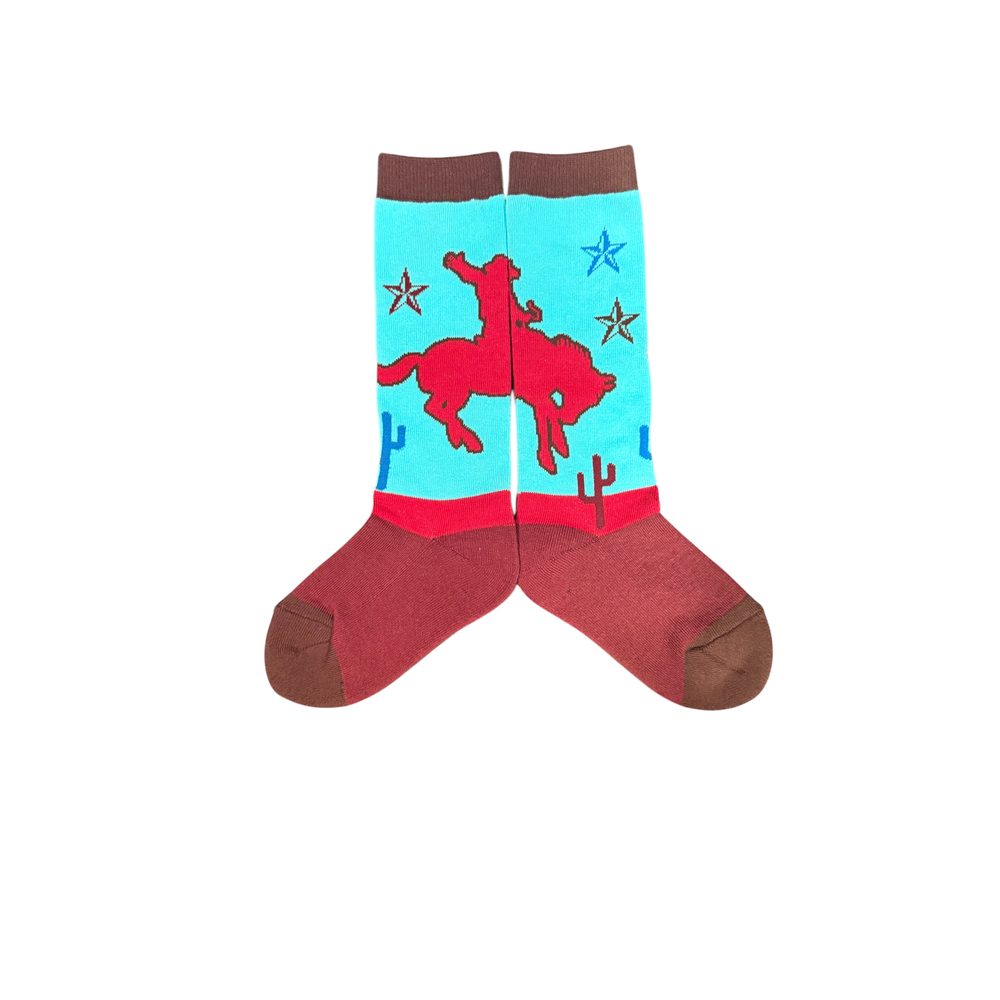 Kids Sunset Rodeo Socks