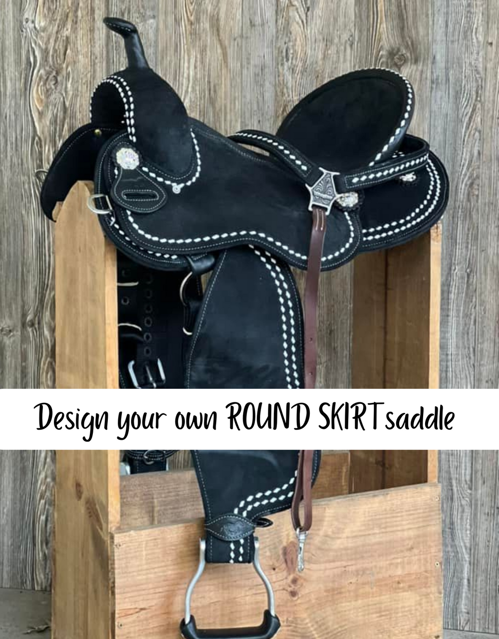 Design your own ROUND skirt WhinneyLite Saddle