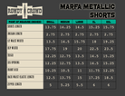 DS Marfa Metallic Shorts