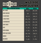 DS Wild Side Short Duster