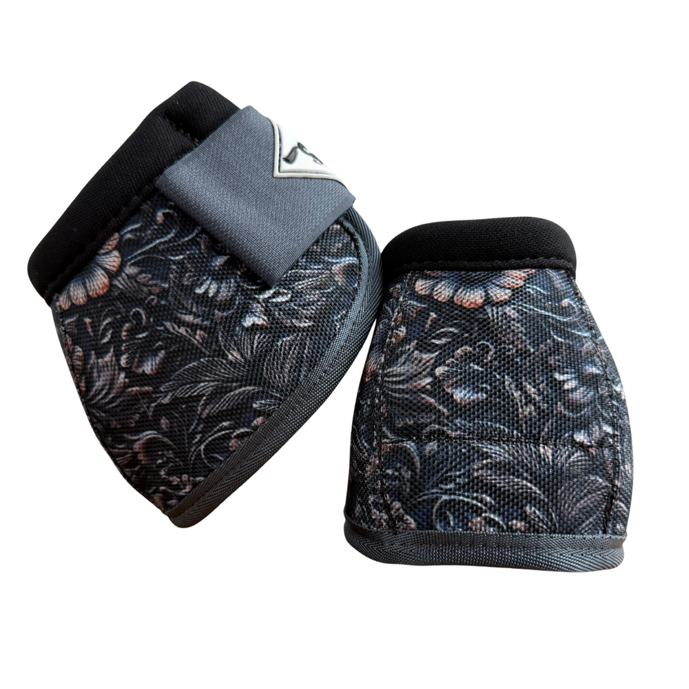 Tooled Leather Ballistic Bell Boot
