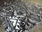 PRE ORDER Portable Stall Mat Leather Tooled Design 5x10