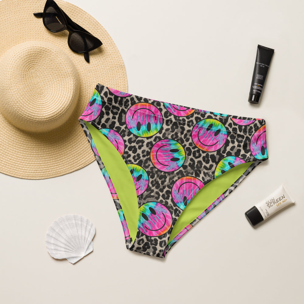 Happy Hippie high-waisted bikini bottom