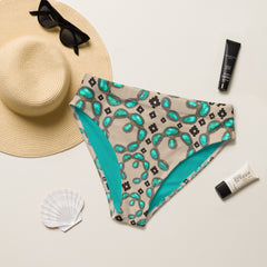 Naja high-waisted bikini bottom