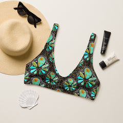 Los Gatos padded bikini top