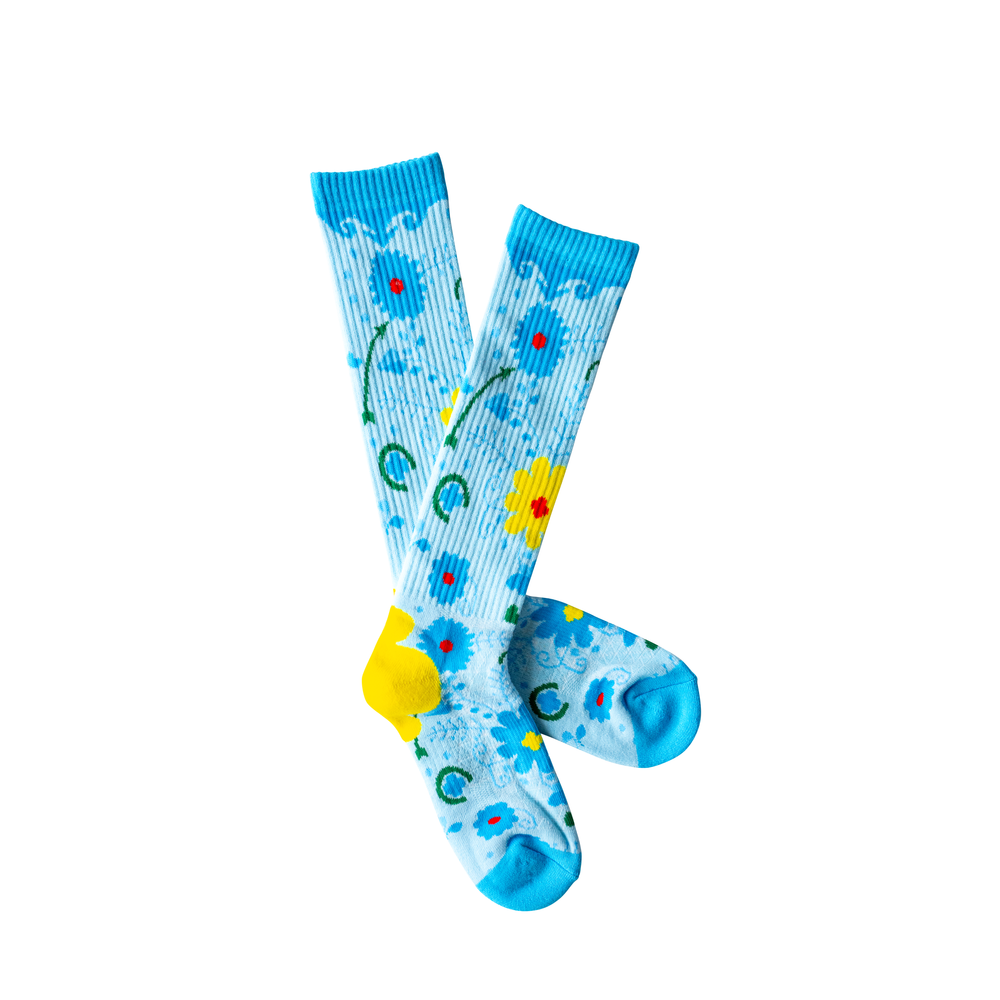 Cowgirl Buckaroo Performance Boot Socks