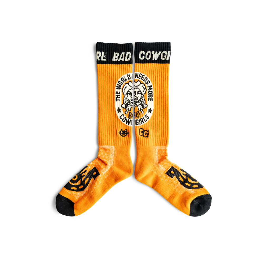 Bad Cowgirl Co. Cowgirls Needed Performance Boot Socks