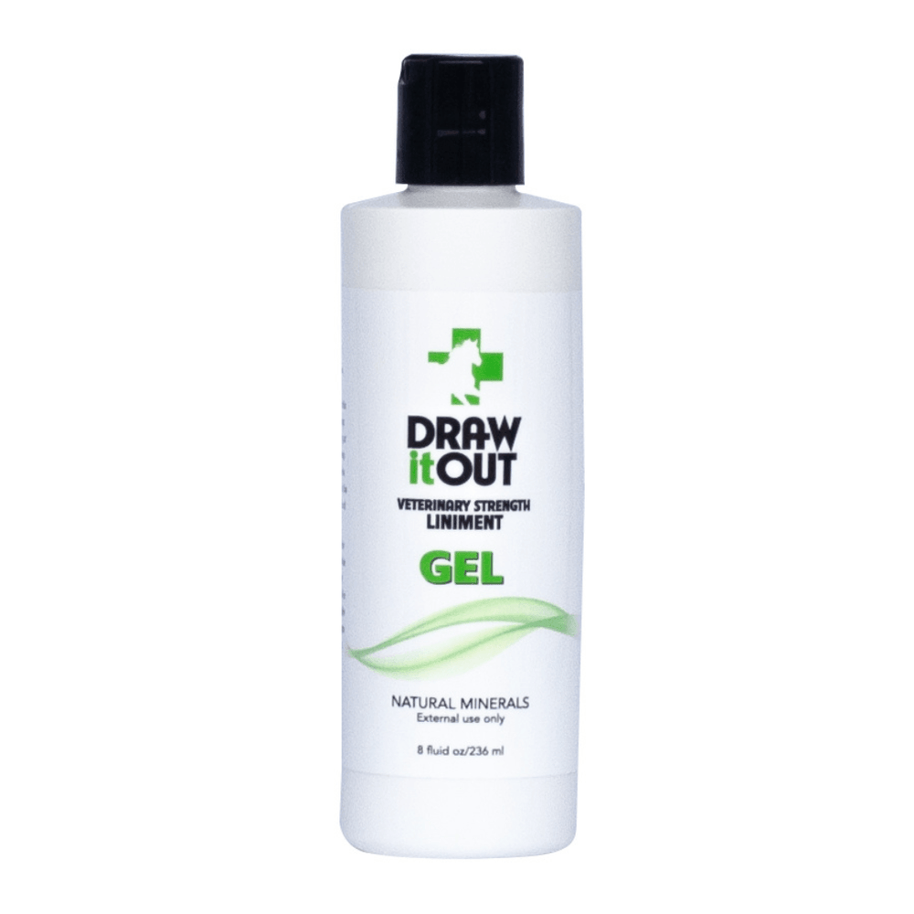 Draw It Out® 8oz Liniment Gel | Travel Size Horse Care