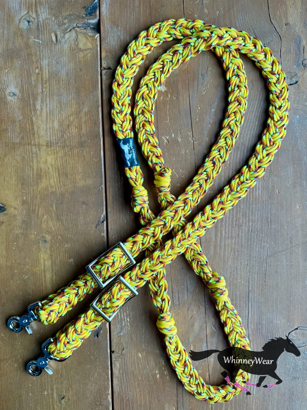 8ft Sunshine Braided Reins