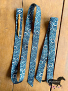 Tooled Leather Cinch Set (JR HSRF)