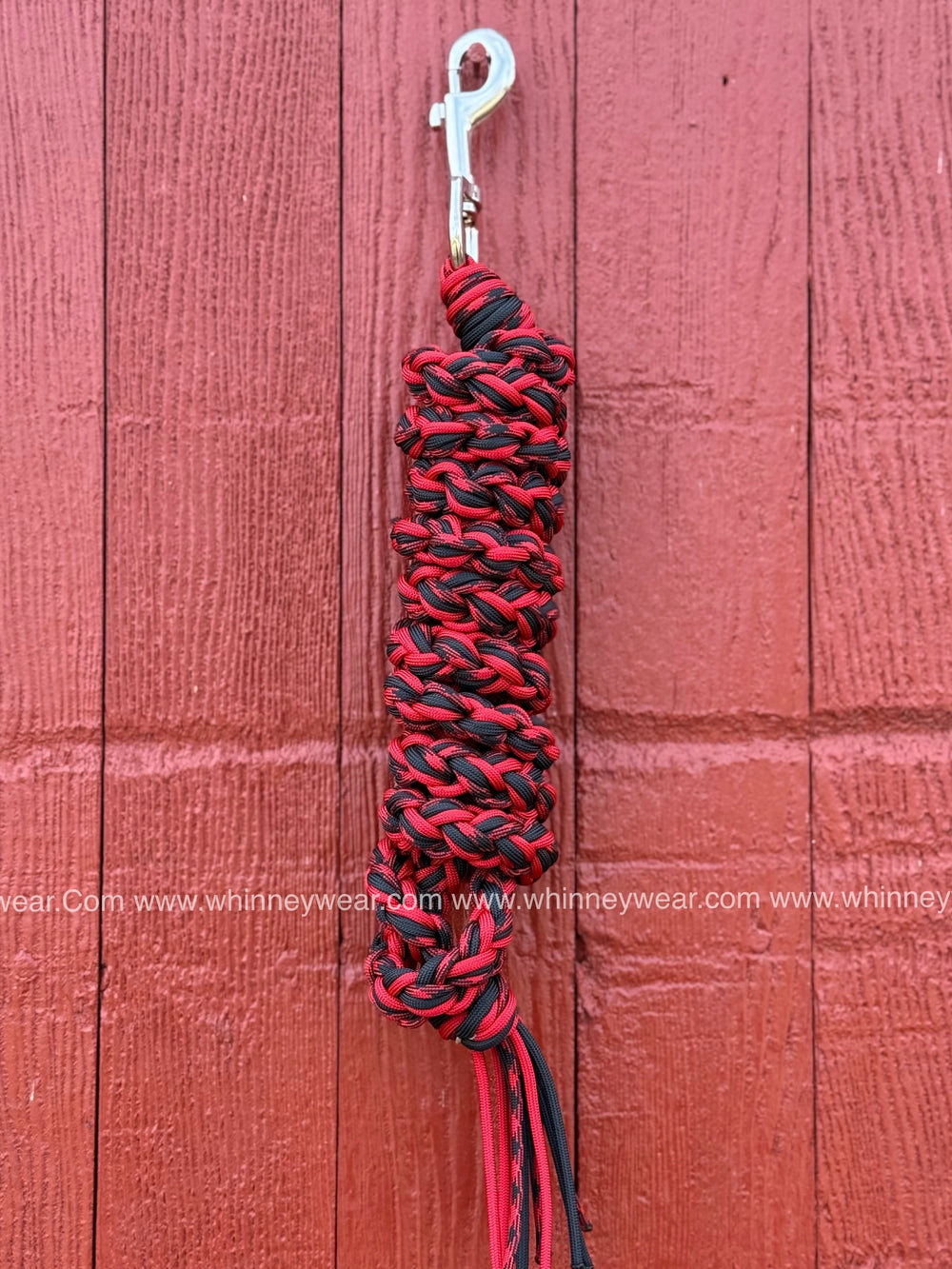 Black Widow Braided Leadrope
