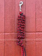 Black Widow Braided Leadrope