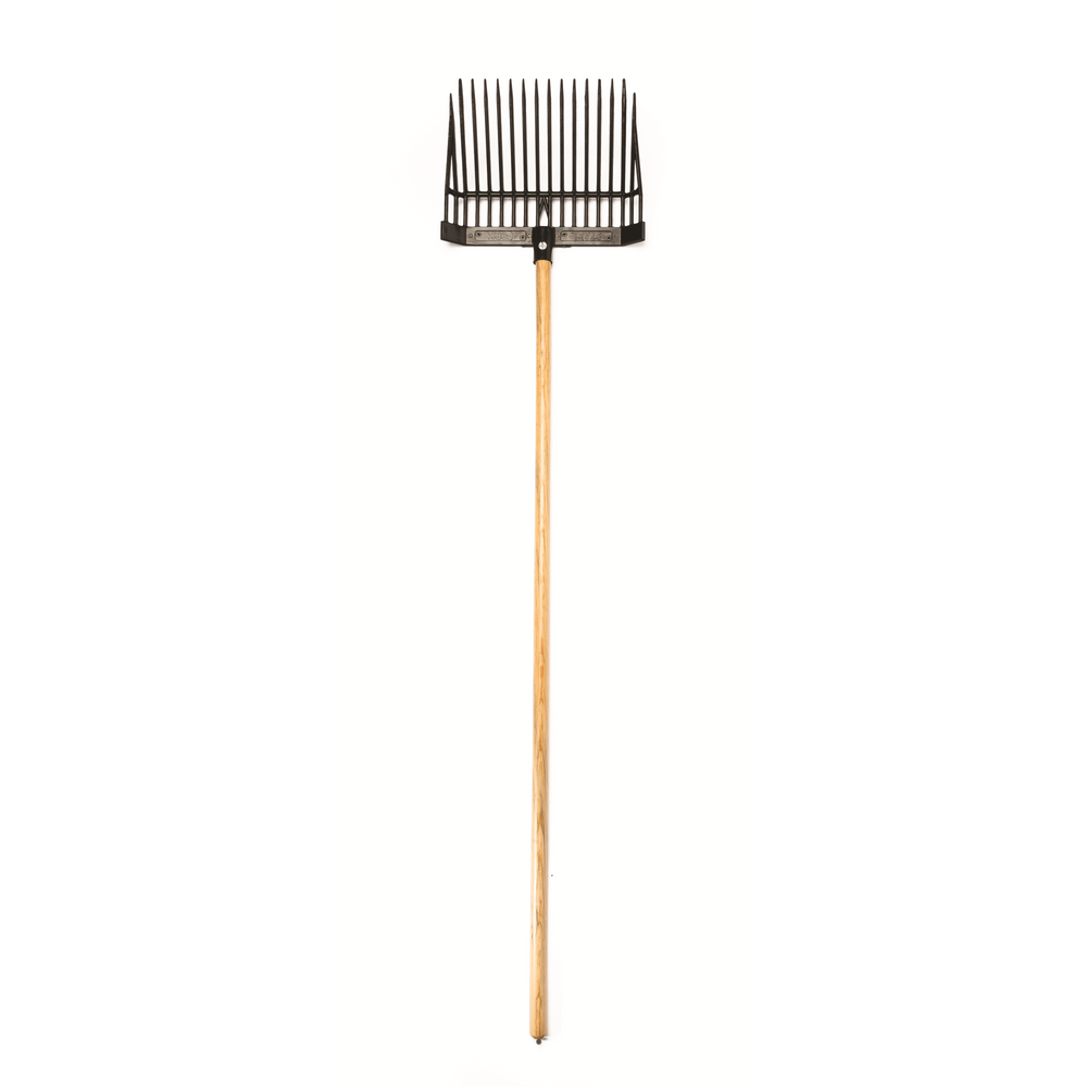 KD-115 Stall Fork | Heavy-Duty Barn & Trailer Cleanup Fork