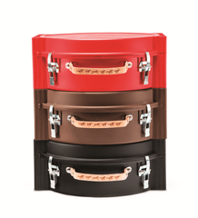 KD-174 Rope Can | Travel Rope Case with Center Compartment