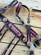 Pink & Chocolate w/ Tassles Tack Set