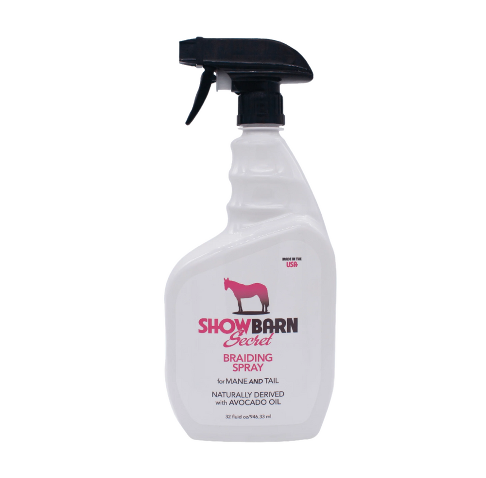 ShowBarn Secret® Braiding Spray 32oz | Mane & Tail Prep