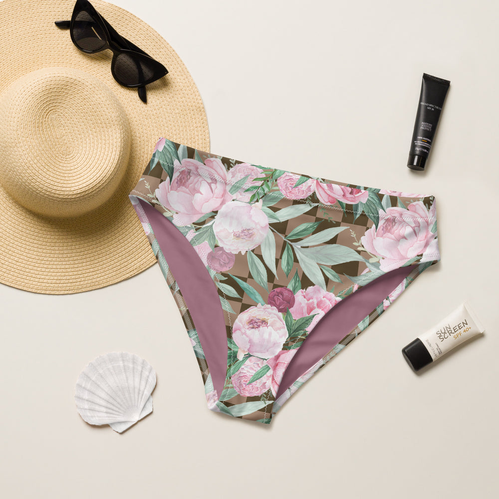 Southern Belle high-waisted bikini bottom