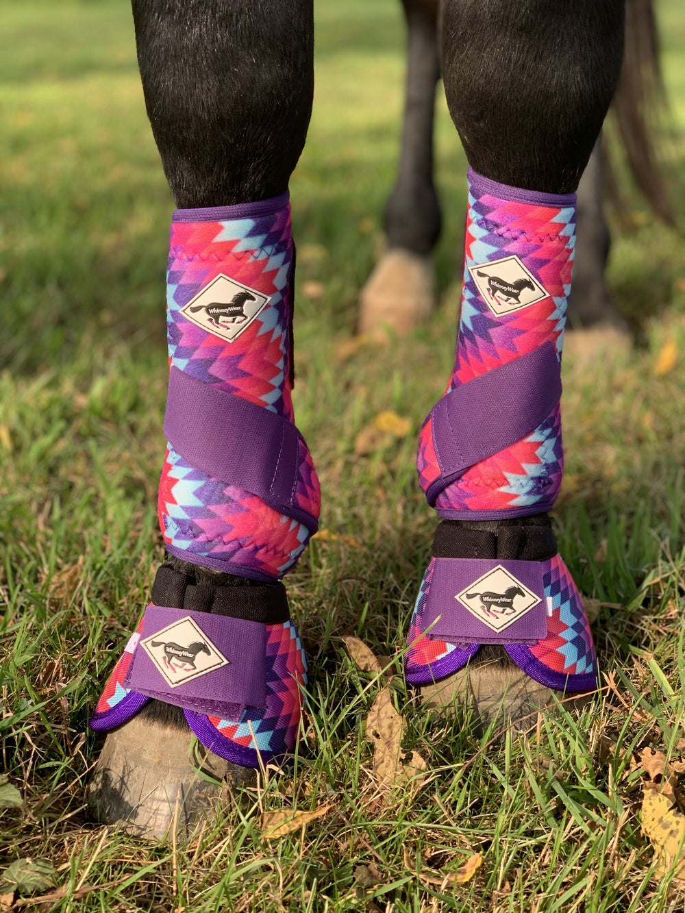 Made to Order Bold Aztec Horse Sport Boots | WhinneyWear