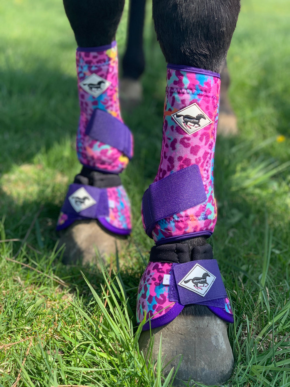 Made to Order 80's Cheetah Horse Sport Boots | WhinneyWear