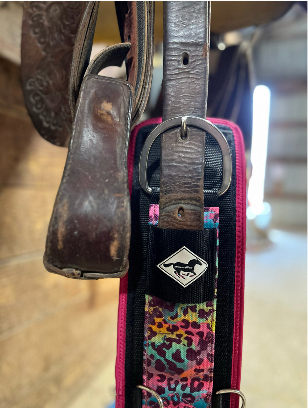 WhinneyWear Patterned WhinneyCinch – Made to Order Western Cinch for Horses